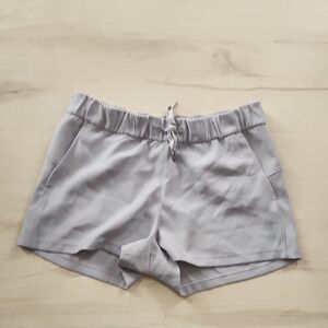 Lululemon Athletica Light Gray Athletic Shorts
